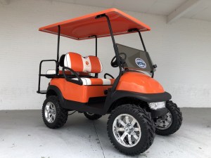 Tidewater Carts Superstore - Clemson Golf Cart Orange 03